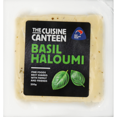 The Cuisine Canteen Basil Haloumi Cheese 200g