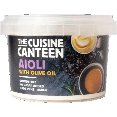 The Cuisine Canteen Classic Aioli With Olive Oil 250ml