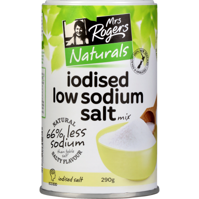 Mrs Rogers Iodised Low Sodium Salt Mix 290g