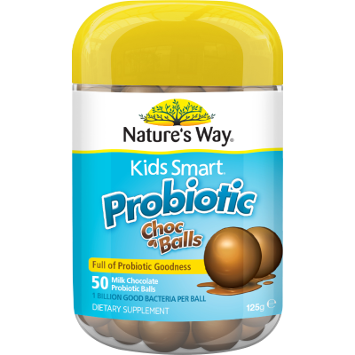 Nature's Way Kids Smart Probiotic Choc Balls 50ea