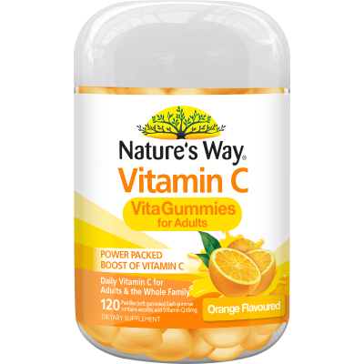 Nature's Way Vitamin C Orange Vita Gummies For Adults 120pk