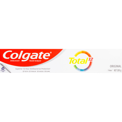 Colgate Total Original Antibacterial & Fluoride Toothpaste 200g