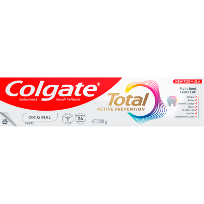 Colgate Total Active Prevention Original Toothpaste 200g