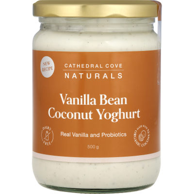 Cathedral Cove Naturals Vanilla Bean Coconut Yoghurt 500g