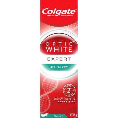 Colgate Optic White Expert Stain-Less Teeth Whitening Toothpaste 85g