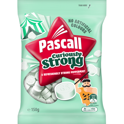 Pascall Curiously Strong Mints 150g