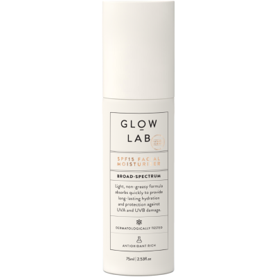 Glow Lab Facial Moisturiser SPF15 75ml