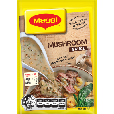 Maggi Mushroom Sauce Mix 25g