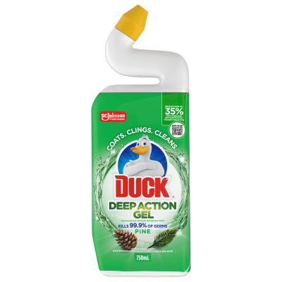 Duck Pine Deep Action Gel Toilet Cleaner 750ml