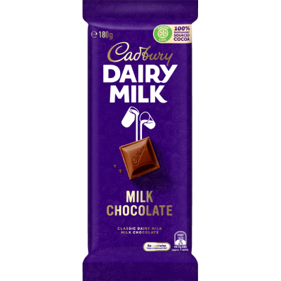 Cadbury Dairy Milk Dairy Milk Chocolate Block 180g