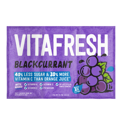 Vitafresh Blackcurrant Flavoured Drink Mix 150g