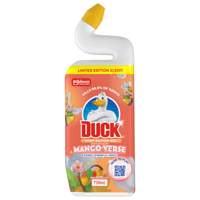 Duck Limited Edition Mango-Verse Deep Action Gel Toilet Cleaner 750ml