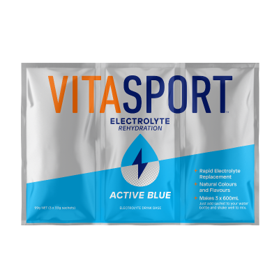 Vitasport Electrolyte Rehydration Active Blue Electrolyte Drink Base 99g