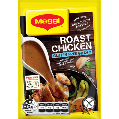 Maggi Roast Chicken Gluten Free Gravy Mix 24g