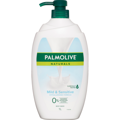 Palmolive Naturals Mild & Sensitive Hypoallergenic Body Wash 1l