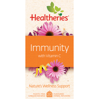 Healtheries Immunity With Vitamin C Tea Bags 20pk