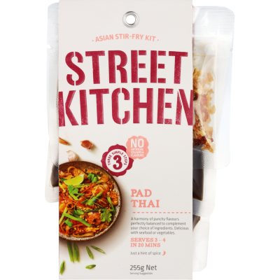 Street Kitchen Pad Thai Cooking Sauce 255g