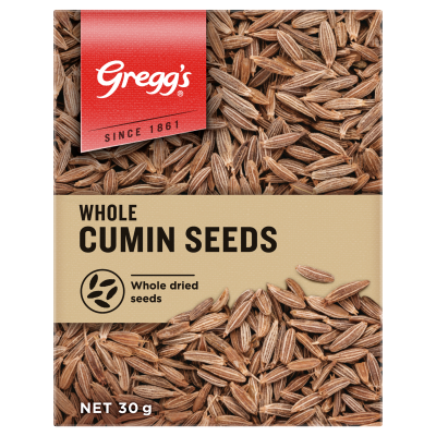 Gregg's Whole Cumin Seeds 30g