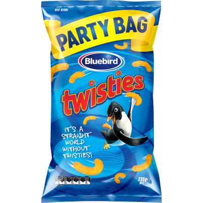 Bluebird Cheese Twisties 235g