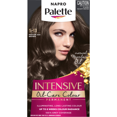 Napro Palette Medium Ash Brown 5-13 Permanent Colour 115ml