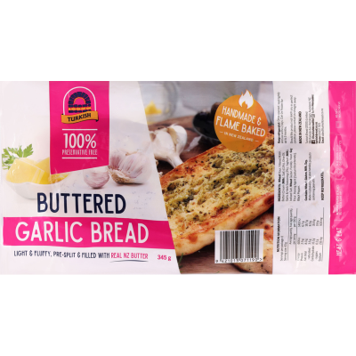 Turkish Buttered Garlic Bread 345g