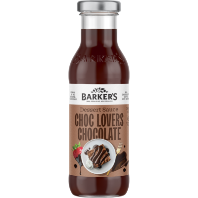 Barker's Choc Lovers Chocolate Dessert Sauce 365g