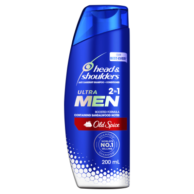 Head & Shoulders Old Spice Ultra Men Anti Dandruff 2n1 Shampoo & Conditioner 200ml