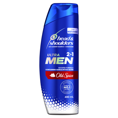 Head & Shoulders Old Spice Ultra Men 2n1 Anti Dandruff Shampoo & Conditioner 400ml