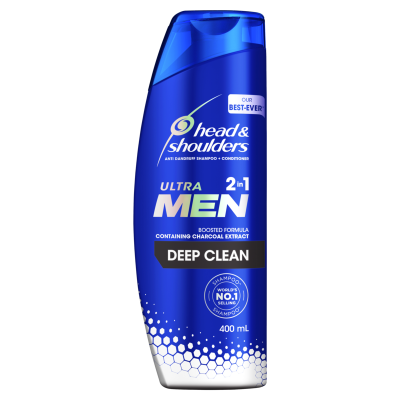 Head & Shoulders Deep Clean Ultra Men 2n1 Shampoo & Conditioner 400ml