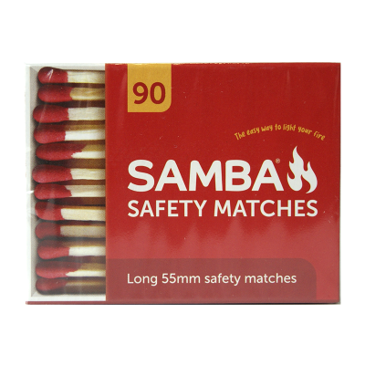 Samba Safety Matches 3pk