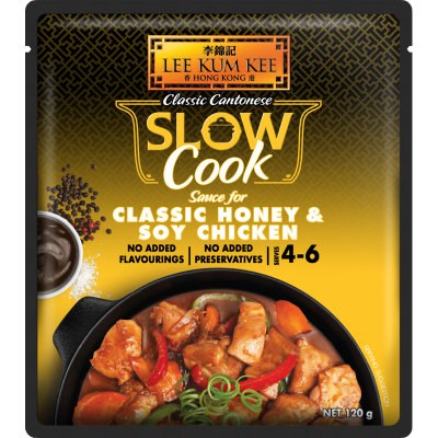 Lee Kum Kee Slow Cook Sauce For Classic Honey & Soy Chicken 120g