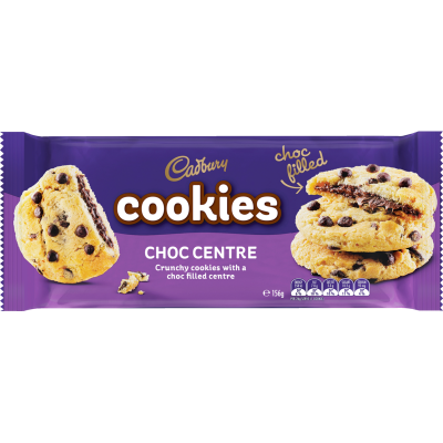 Cadbury Choc Centre Cookies 156g