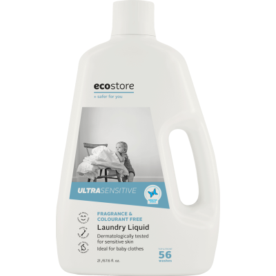 Ecostore Ultra Sensitive Fragrant & Colourant Free Laundry Liquid 2l
