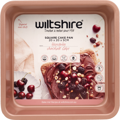 Wiltshire Square Cake Pan 20 x 20 x 5cm 1pk