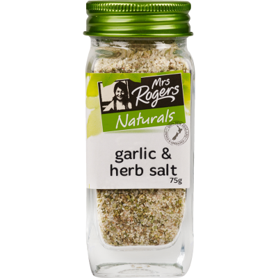 Mrs Rogers Garlic & Herb Salt Shaker 75g