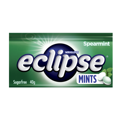 Wrigley's Eclipse Spearmint Sugarfree Mints 40g