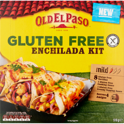 Old El Paso Gluten Free Enchilada Kit 518g