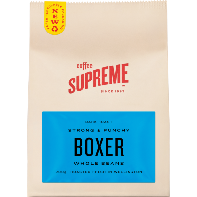 Coffee Supreme Boxer Whole Beans Coffee 200g