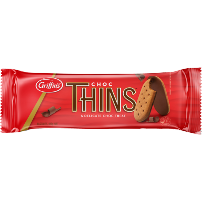 Griffin's Choc Thins Biscuits 180g