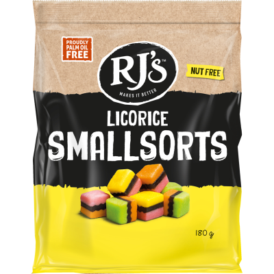 RJ's Licorice Smallsorts 180g