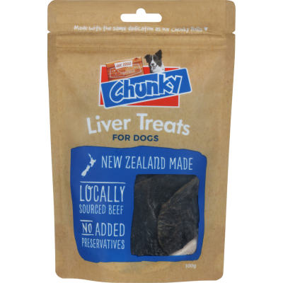 Superior Chunky Liver Treats For Dogs 100g