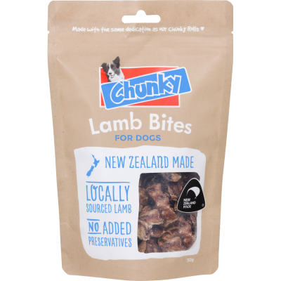 Superior Chunky Waffle Bites For Dogs 50g