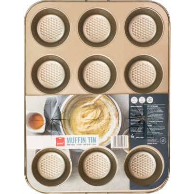 Pams Non Stick 12 Cup Muffin Tin 1pk