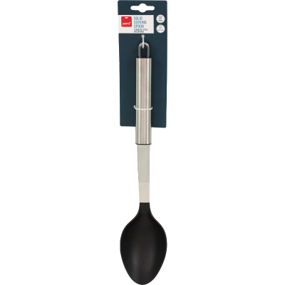 Pams Nylon Head Stainless Steel Solid Serving Spoon 1pk