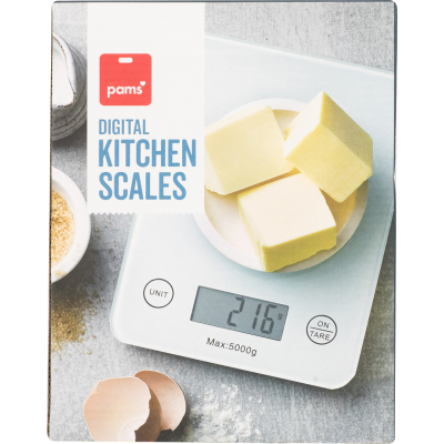 Pams Digital Kitchen Scales ea