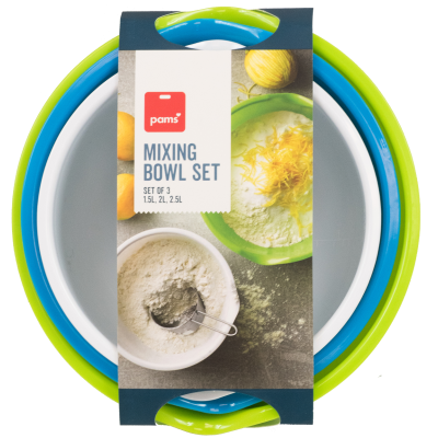 Pams Mixing Bowl Set ea