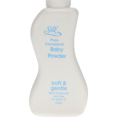 Silk Pure Cornstarch Baby Powder 350g