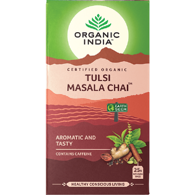 Organic India Tulsi Masala Chai Infusion Bags 25pk