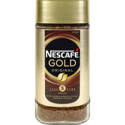 Nescafe Gold Original Medium Instant Coffee 200g