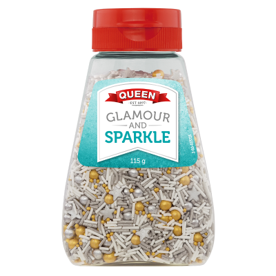 Queen Glamour And Sparkle Sprinkles 115g